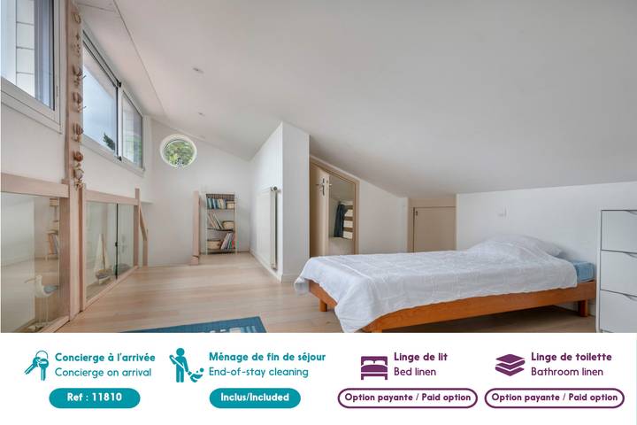 Maison avec jardin à 300 m de la plage – 6 pers in Saint-Nazaire, Côte de Jade