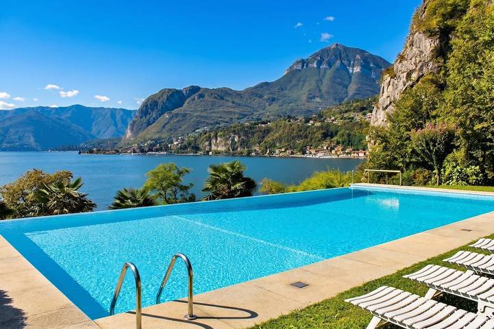 Ferienwohnung für 6 Personen, mit Balkon und Garten sowie Pool