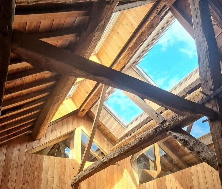 Cama y desayuno para 2 personas, con vistas además de jardín y terraza en Rochefort (Región Valona)