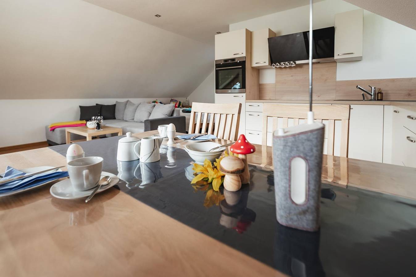 Ganze Ferienwohnung, Appartement/Fewo, Bad, Wc, Balkon in Hilders, Rhön-Hessen