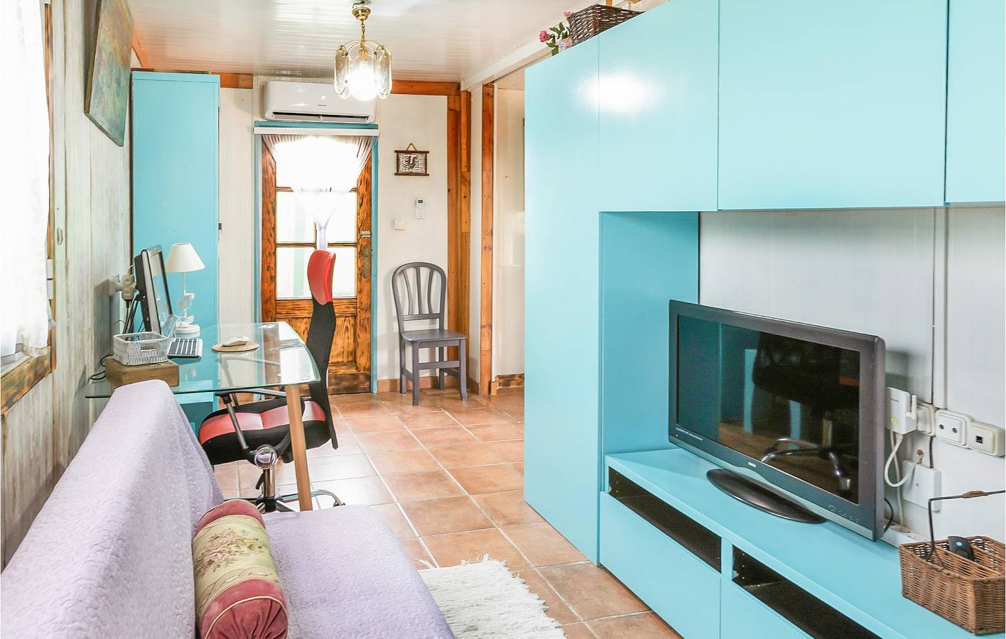 Appartement confortable avec parking, climatisation et Internet - à 500 m de la rivière in Carthagène, Costa Cálida