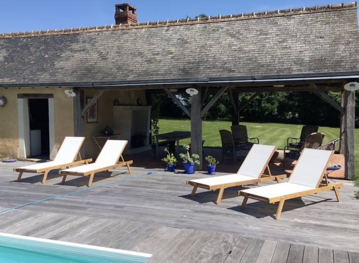 Chambre d’hôte pour 2 personnes, avec piscine et jardin dans la Sarthe - 3