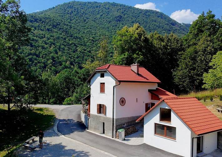 Location de vacances pour 4 personnes, avec vue et jardin à Tolmin - 2