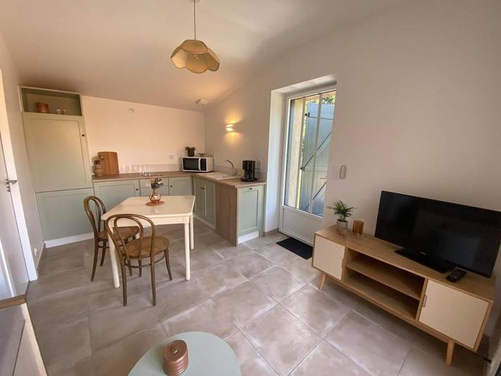 Gîte pour 3 personnes, avec terrasse, animaux acceptés à La Gaubretière