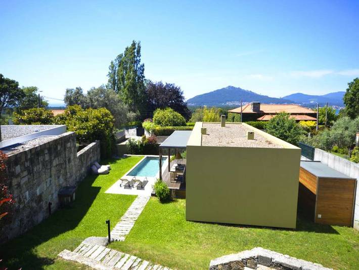 Location de vacances pour 4 personnes, avec Vue sur l’océan et Jardin à Moledo - 3