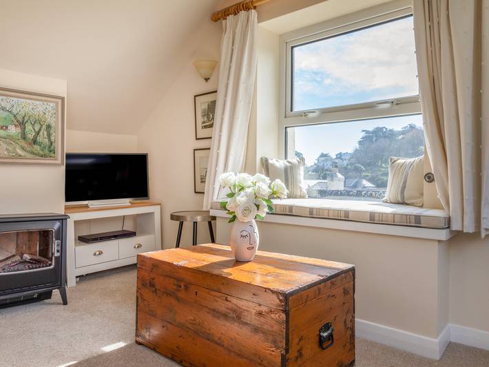 Apartamento entero, Apartamento de vacaciones para 3 personas con jardín in South Huish, Hope Cove