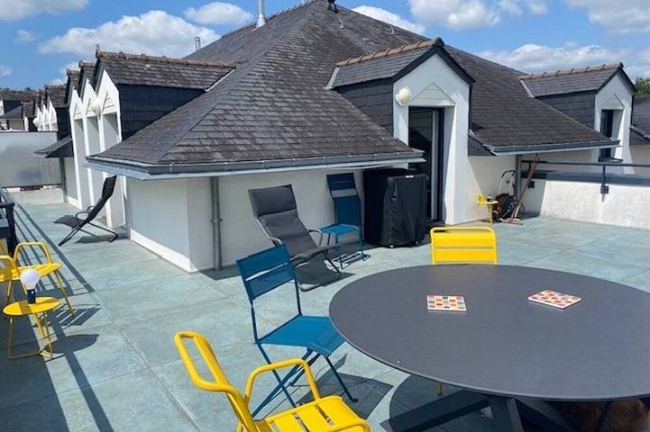 Location de vacances pour 4 personnes, avec balcon à Auray