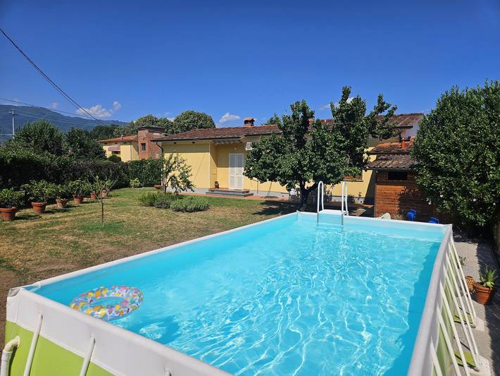 Villa pour 5 personnes, avec jardin, animaux acceptés à Capannori