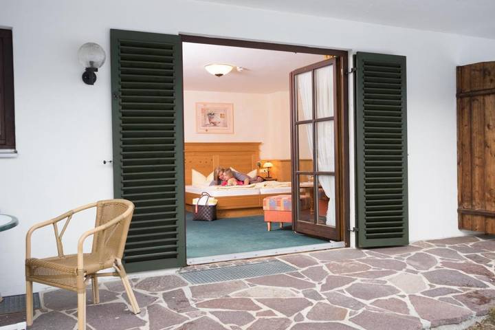 Hotel für 2 Personen, mit Sauna und Terrasse sowie Garten in Ettal - 2