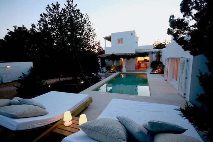 Ferienhaus für 8 Personen, mit Garten und Balkon auf Formentera