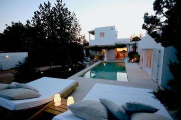 Ferienhaus für 8 Personen, mit Garten und Balkon auf Formentera