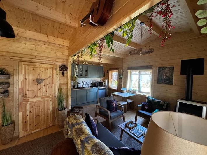 Chalet pour 4 personnes, avec Balcon ainsi que Terrasse et Jardin