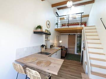 Gîte pour 2 personnes, avec terrasse et jardin à Saint-Nazaire (Pyrénées-Orientales)