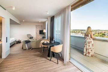 Ferienhaus für 3 Personen, mit Balkon und Sauna in Bad Rappenau