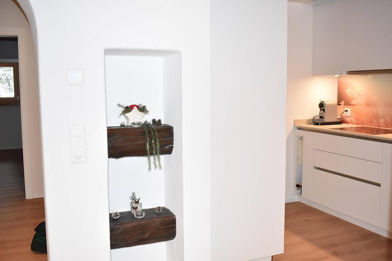 Appartement entier, Appartement de vacances pour 5 personnes avec balcon in Vaz/Obervaz, Chaîne de Plessur