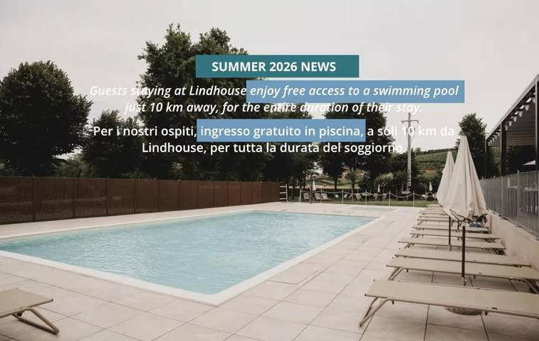 Location de vacances pour 2 personnes, avec Balcon et Terrasse ainsi que Jardin et Vue à Govone - 4