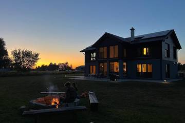 Ferienhaus für 8 Personen, mit Garten, mit Haustier in Lärz