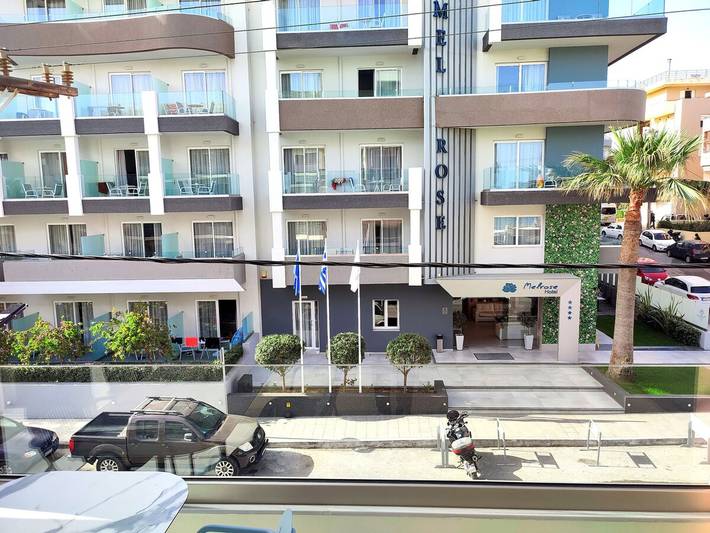 Geheel appartement, Vakantieappartement voor 4 personen met balkon in Rethymno (City), Rethymno en omgeving