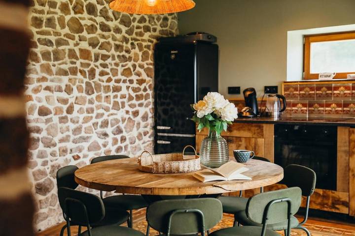 Location de vacances pour 6 personnes, avec jardin ainsi que vue et sauna, animaux acceptés à Pepinster - 3