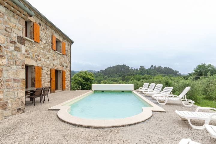 Ferienhaus für 8 Personen, mit Garten in der Ardèche - 2
