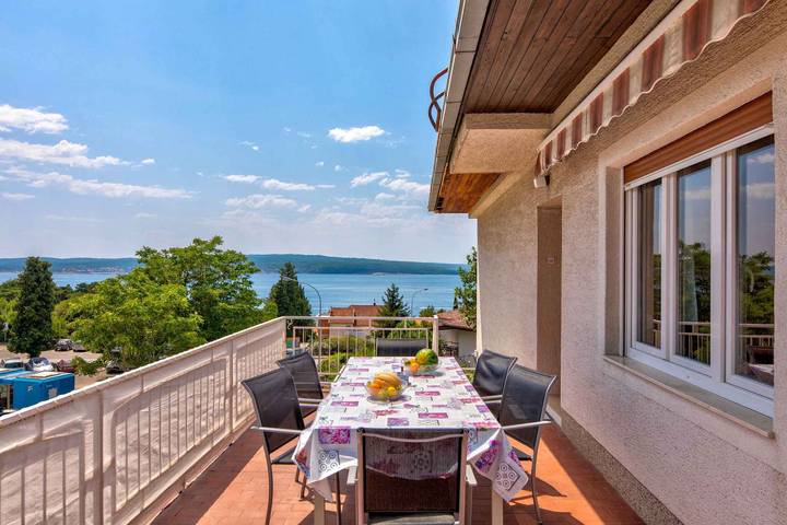 Ferienwohnung für 6 Personen, mit Balkon in Crikvenica - 2