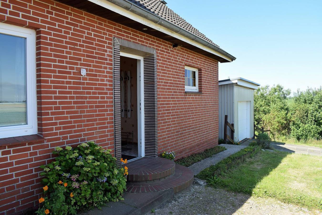 Gemütliche Ferienhaushälfte Henriette in ländlicher Idylle in Emmelsbüll-Horsbüll, Nordfriesland