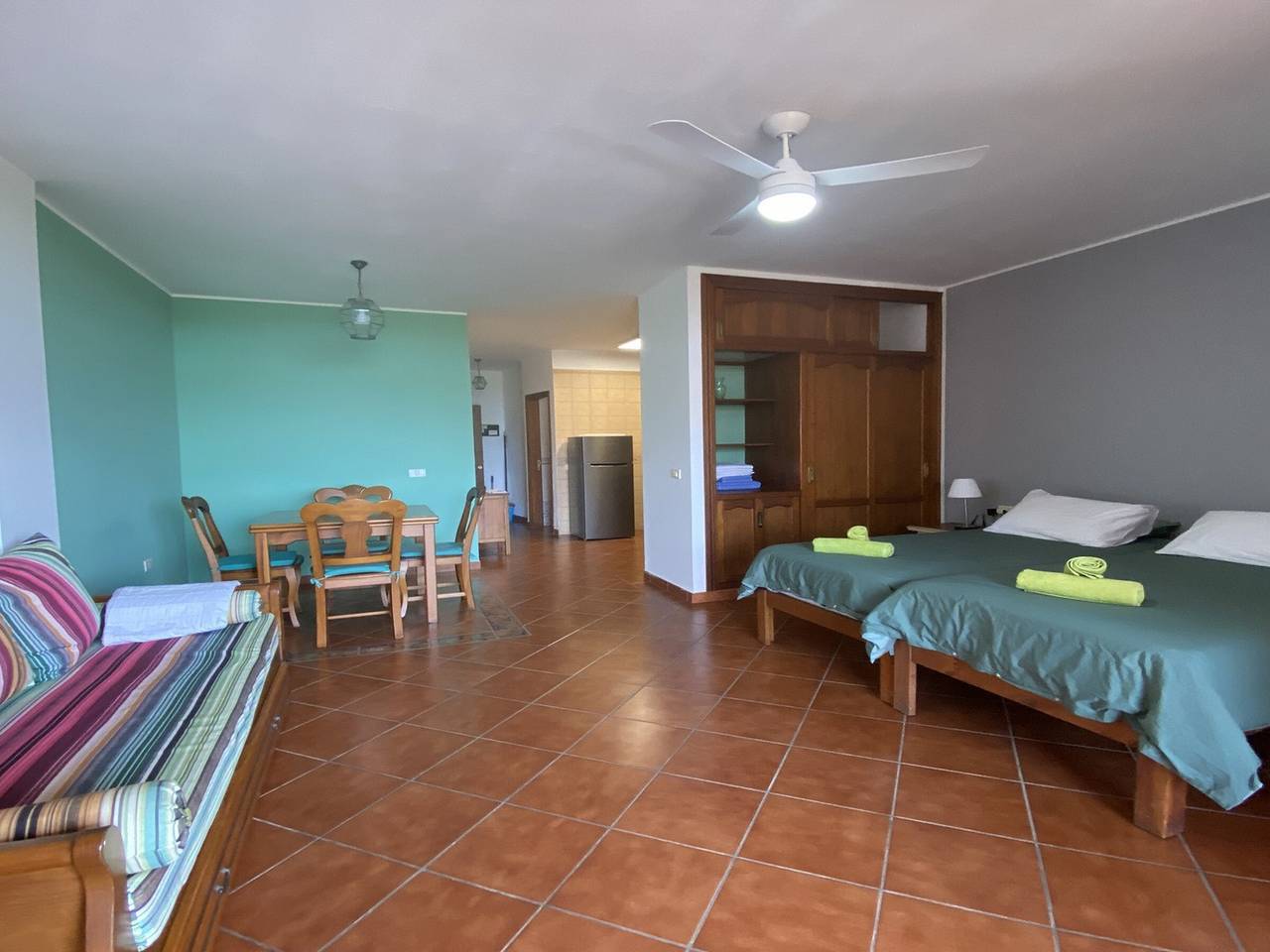 Entire studio, Comfortable studio with sea and mountain views for 2 people in La Puntilla, Valle Gran Rey