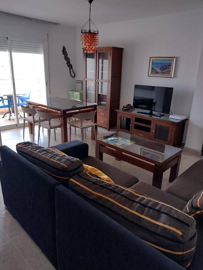 Apartamento para 6 personas, con terraza y vistas en Garrucha