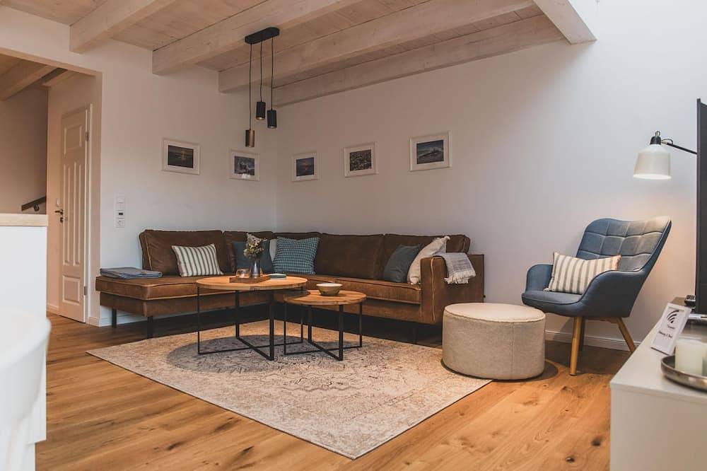 Ganze Wohnung, Bente – Maisonette-Ferienwohnung im historischen Gulfhof in Rysum bei Greetsiel in Rysum, Krummhörn