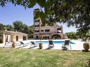 Villa in Selva, Mallorca Inselmitte für 12 