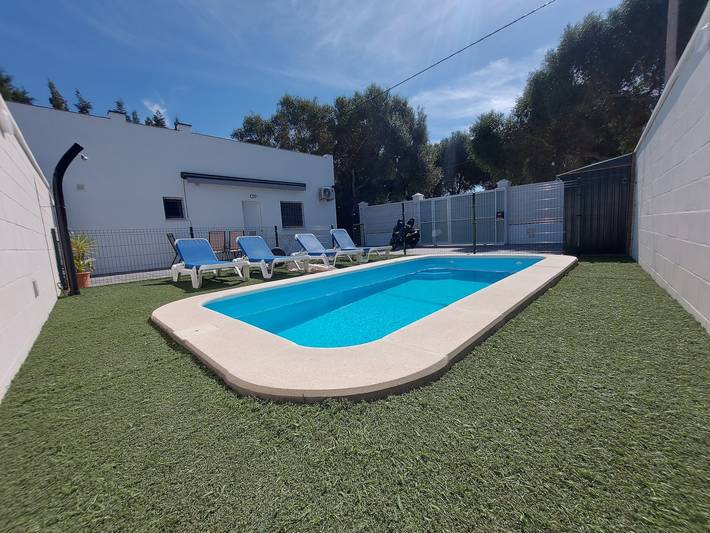 Casa rural para 4 personas, con Jardín en Zahora
