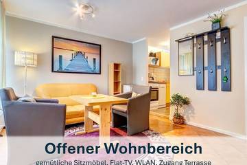 Bungalow für 4 Personen, mit Garten und Terrasse in Korswandt