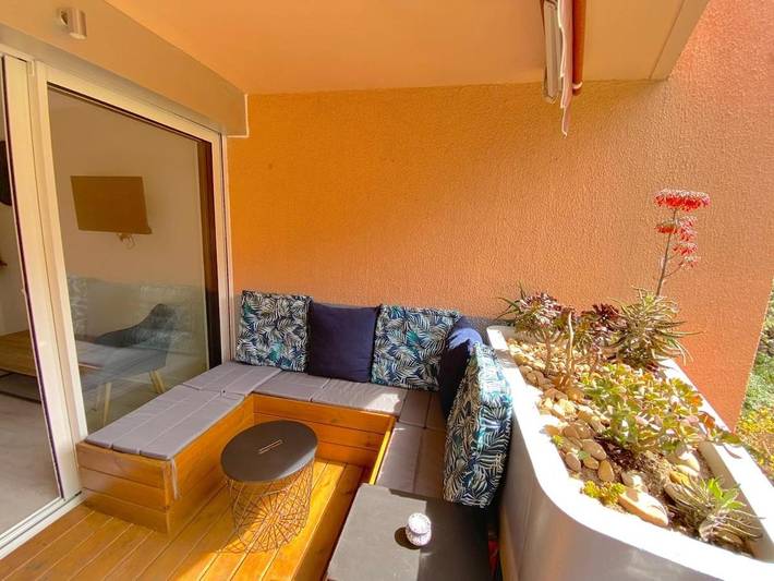 Gîte pour 3 personnes, avec balcon et piscine dans Tamaris - 2