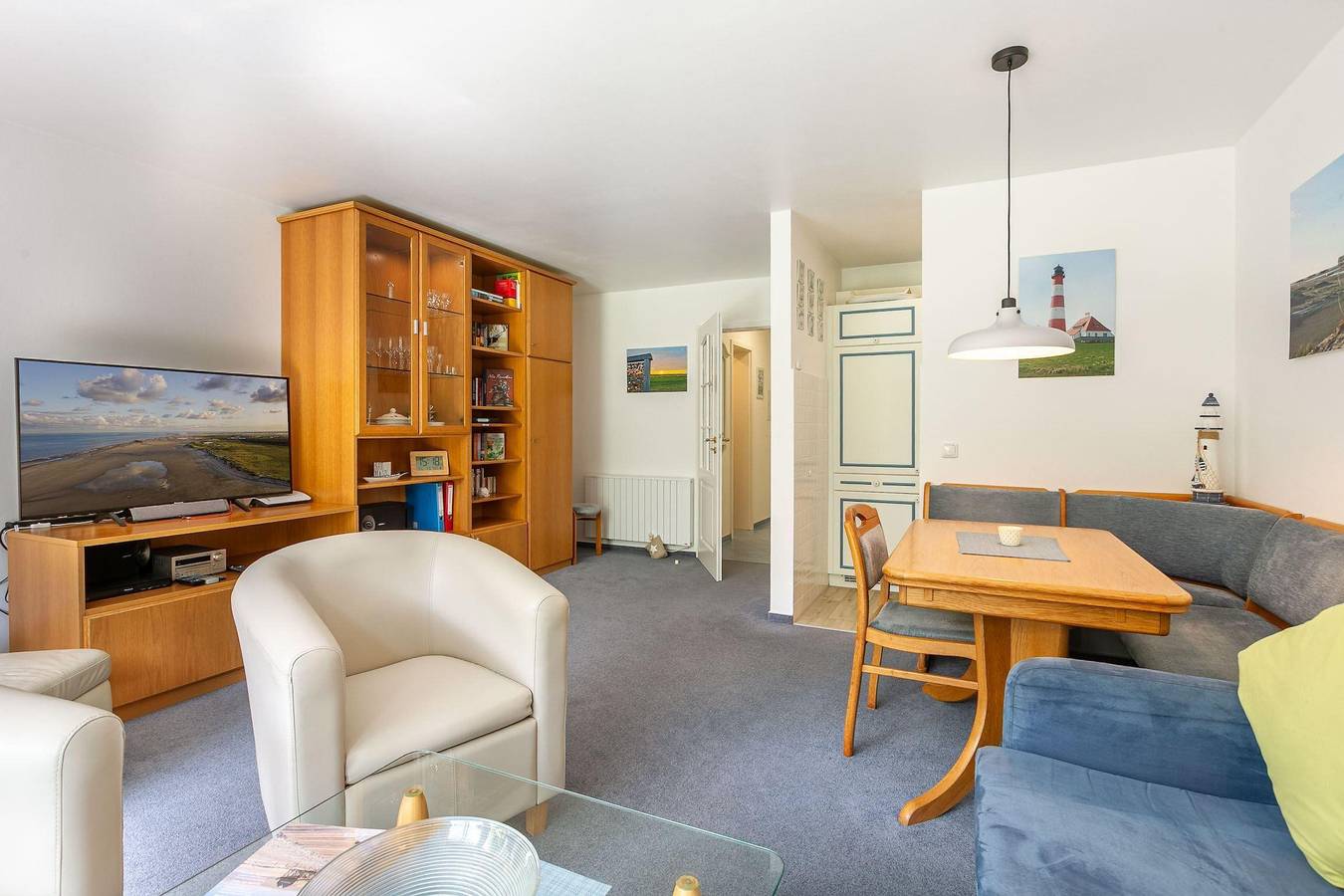 Ganze Ferienwohnung, Wohnung 3 "Leuchtfeuer" (Id 351) in St. Peter-Bad, St. Peter-Ording