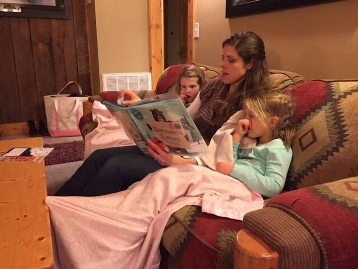 Log cabin for 6 people in Missouri