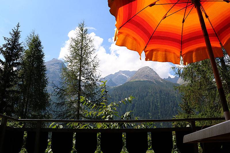 Ganze Ferienwohnung, Chesa Dominium - 1 Zimmerwohnung, 2 Betten in Bergün, Engadin