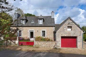 Gîte pour 4 personnes, avec jardin, animaux acceptés à Pluzunet