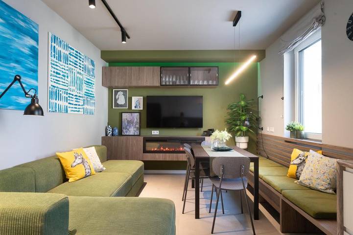 Ferienhaus für 8 Personen, mit Ausblick und Sauna sowie Garten, kinderfreundlich - 1