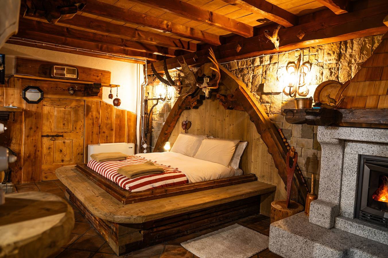 Studio entier, Studio "Alfio's Alpen Suite" avec jardin partagé et Wi-Fi in Roncone, Sella Giudicarie
