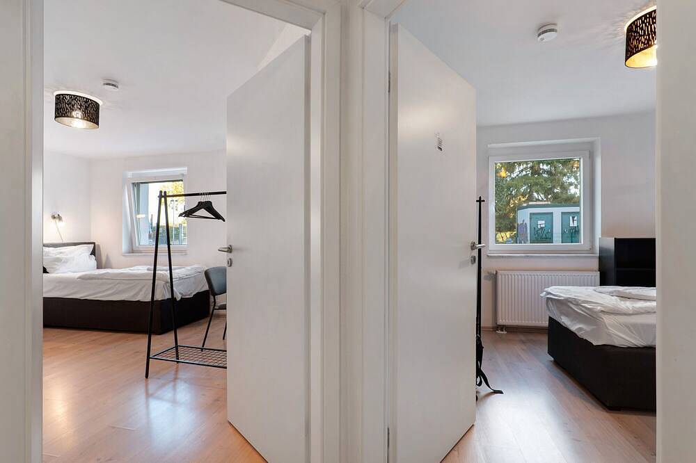 Geheel appartement, Theox Apartment Nr. 6 Royal Blue voor 4 personen in Mannheim, Kurpfalz