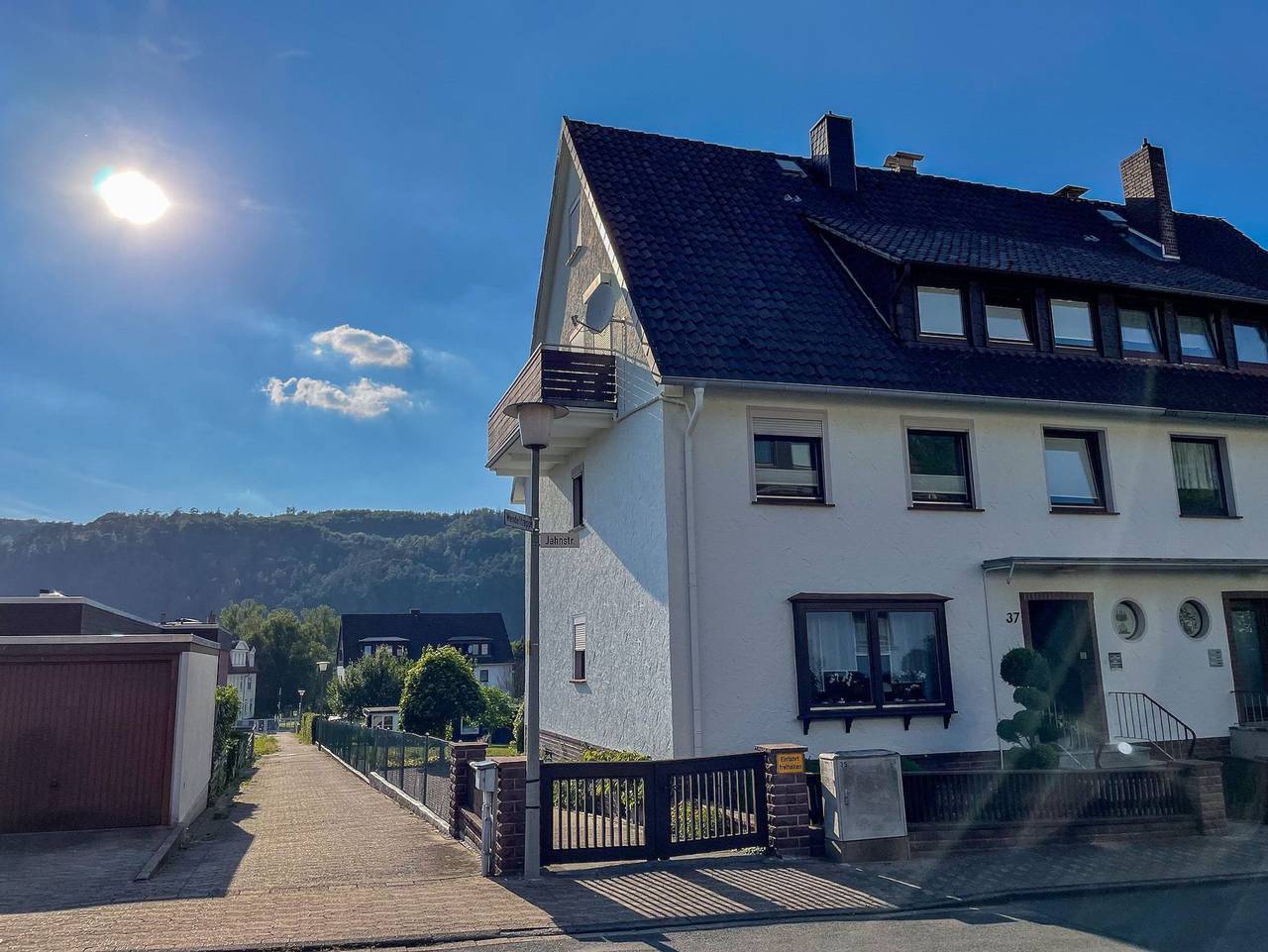 Ganze Ferienwohnung, Ferienwohnungen Hufnagel - Ferienwohnung Sonnenterrasse in Bodenwerder, Landkreis Holzminden