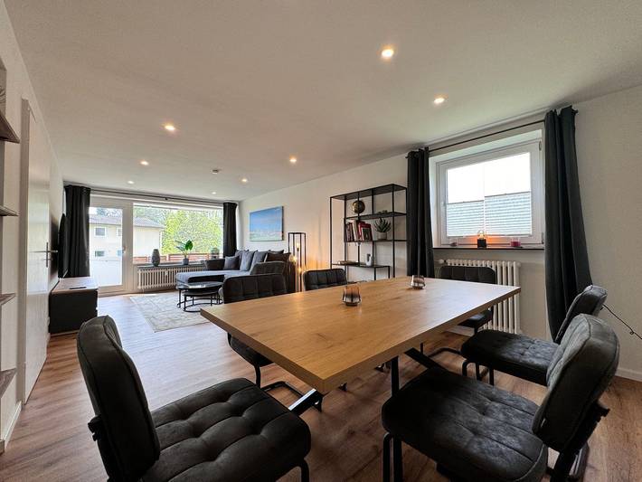 Ferienwohnung für 6 Personen, mit Balkon und Garten