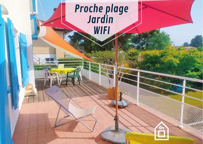 Ferienhaus für 4 Personen, mit Ausblick und Garten sowie Terrasse - 1