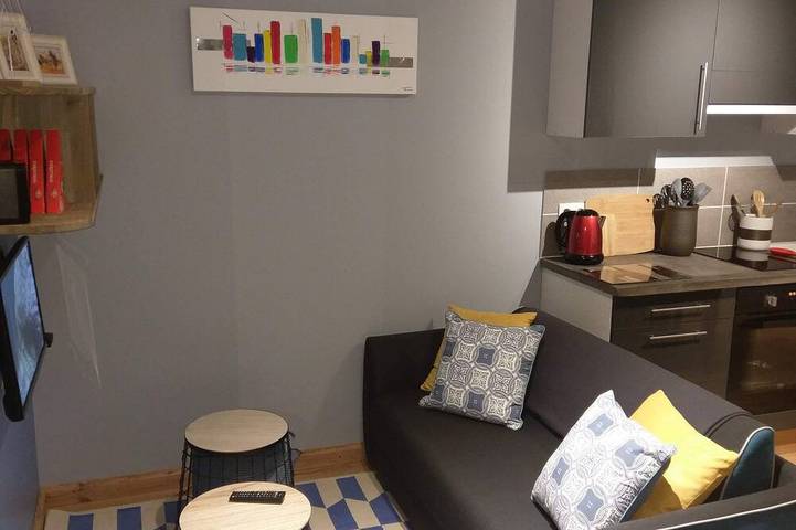 Appartement de vacances pour 4 personnes, avec terrasse et sauna