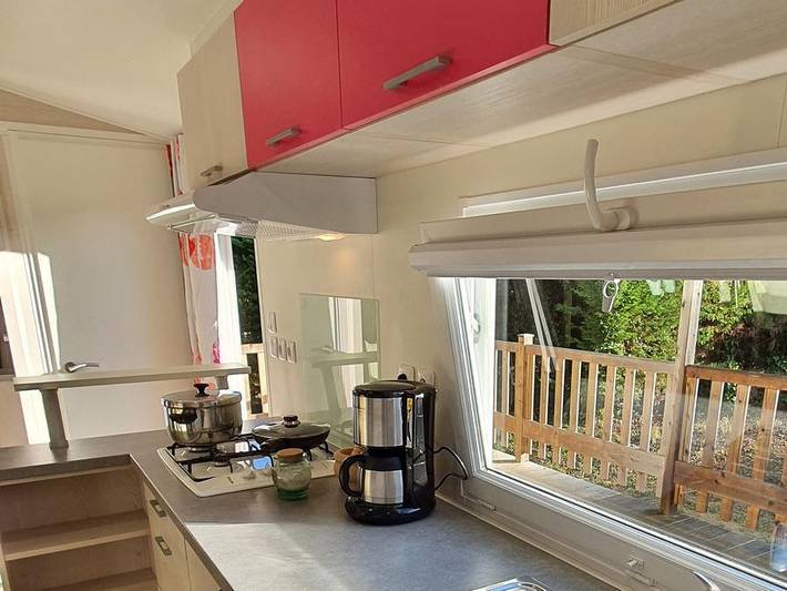 Camping Les Varennes - Mobilheim 4 personen - Saline 2 Zimmer in Le Bois-Plage-en-Ré, Ile de Re