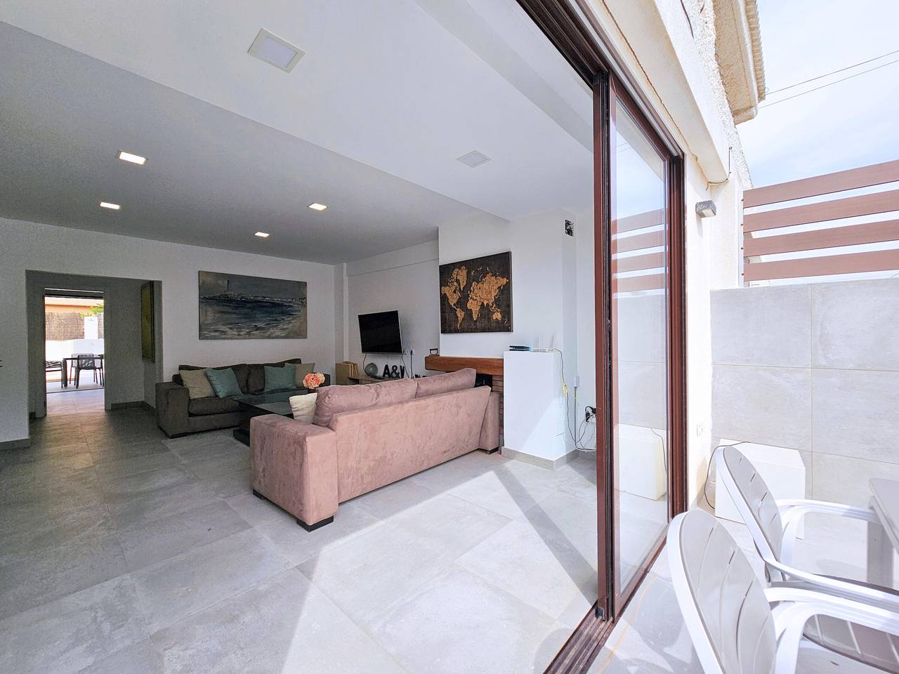 Ideal house for 8 people in Cabo de Palos with private pool and air conditioning in Capo Palos, Cartagena