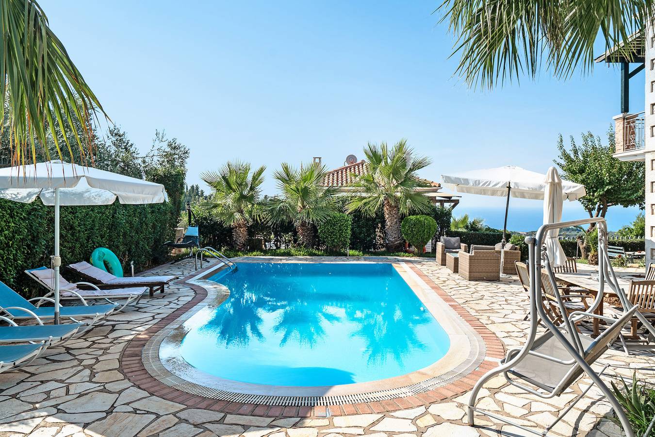 "Villa Aliki" with Sea View, Private Pool & Wi-Fi in Greece