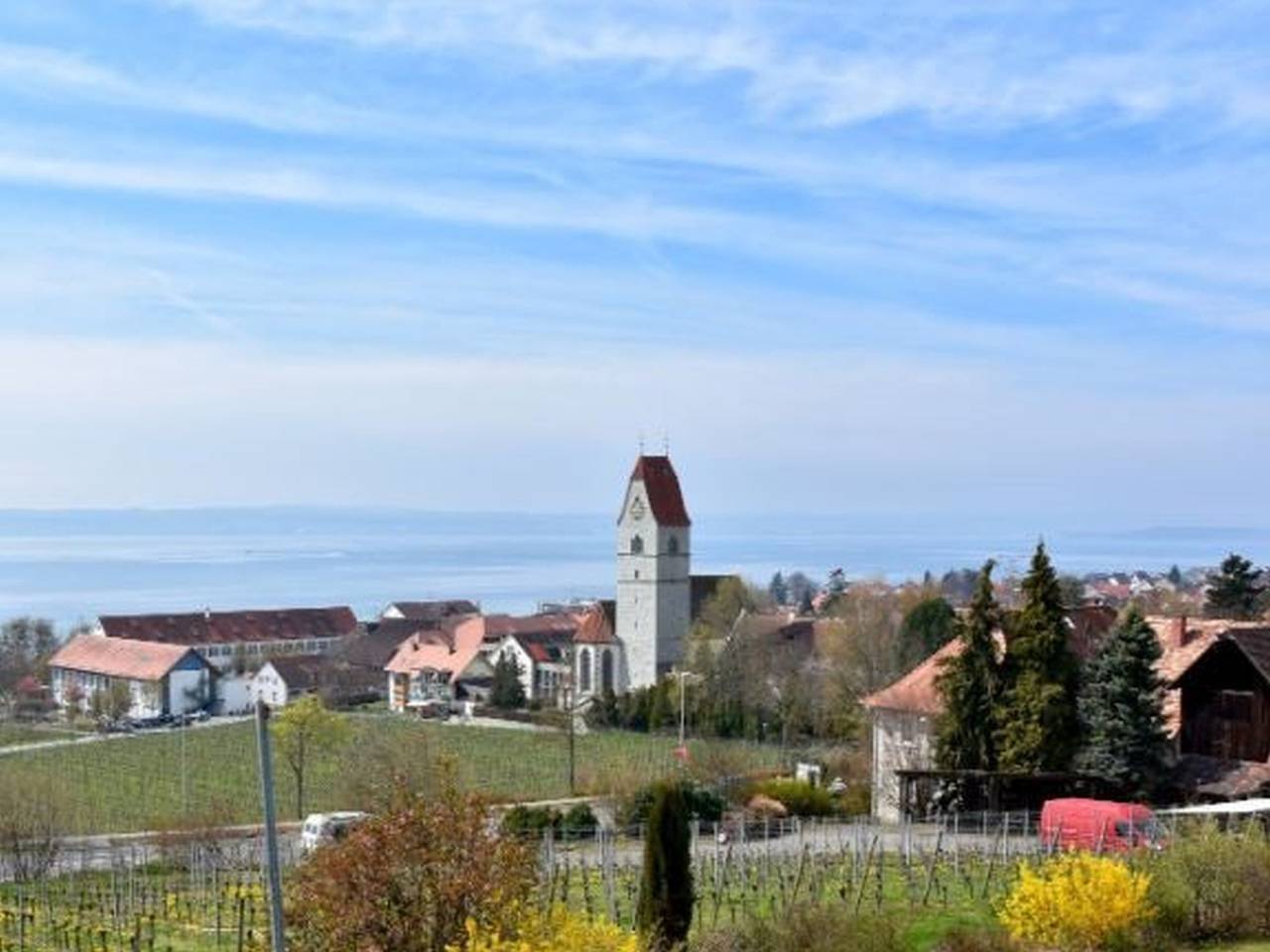 Ganze Ferienwohnung, Ferienhof am Sonnenbühl - Ferienwohnung Annika, 120qm, 3 Schlafzimmer, 7 Personen in Hagnau am Bodensee, Region Bodensee-Oberschwaben