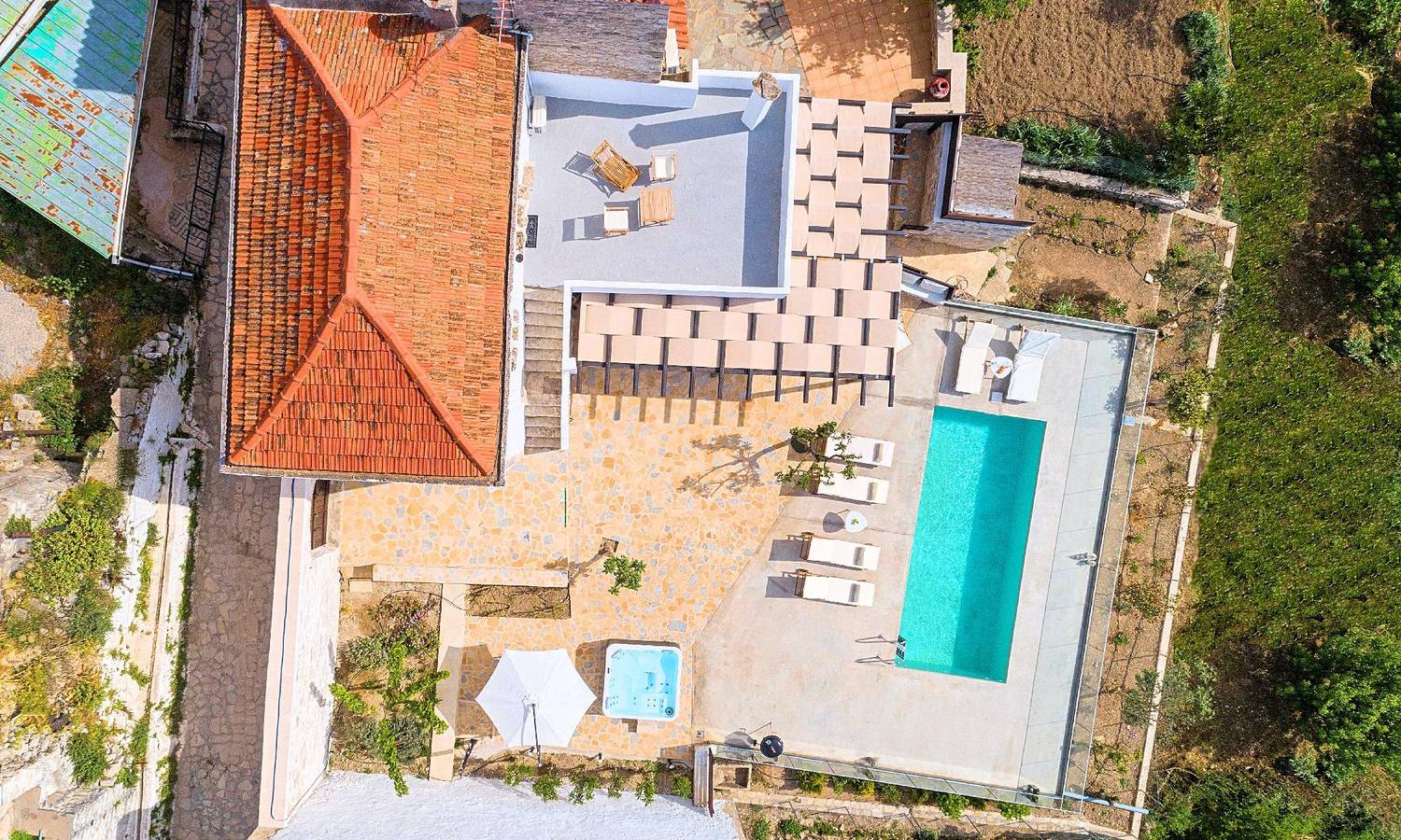 Holiday House in Argiroupoli with Large Fireplace and Panoramic View in Rethymno region
