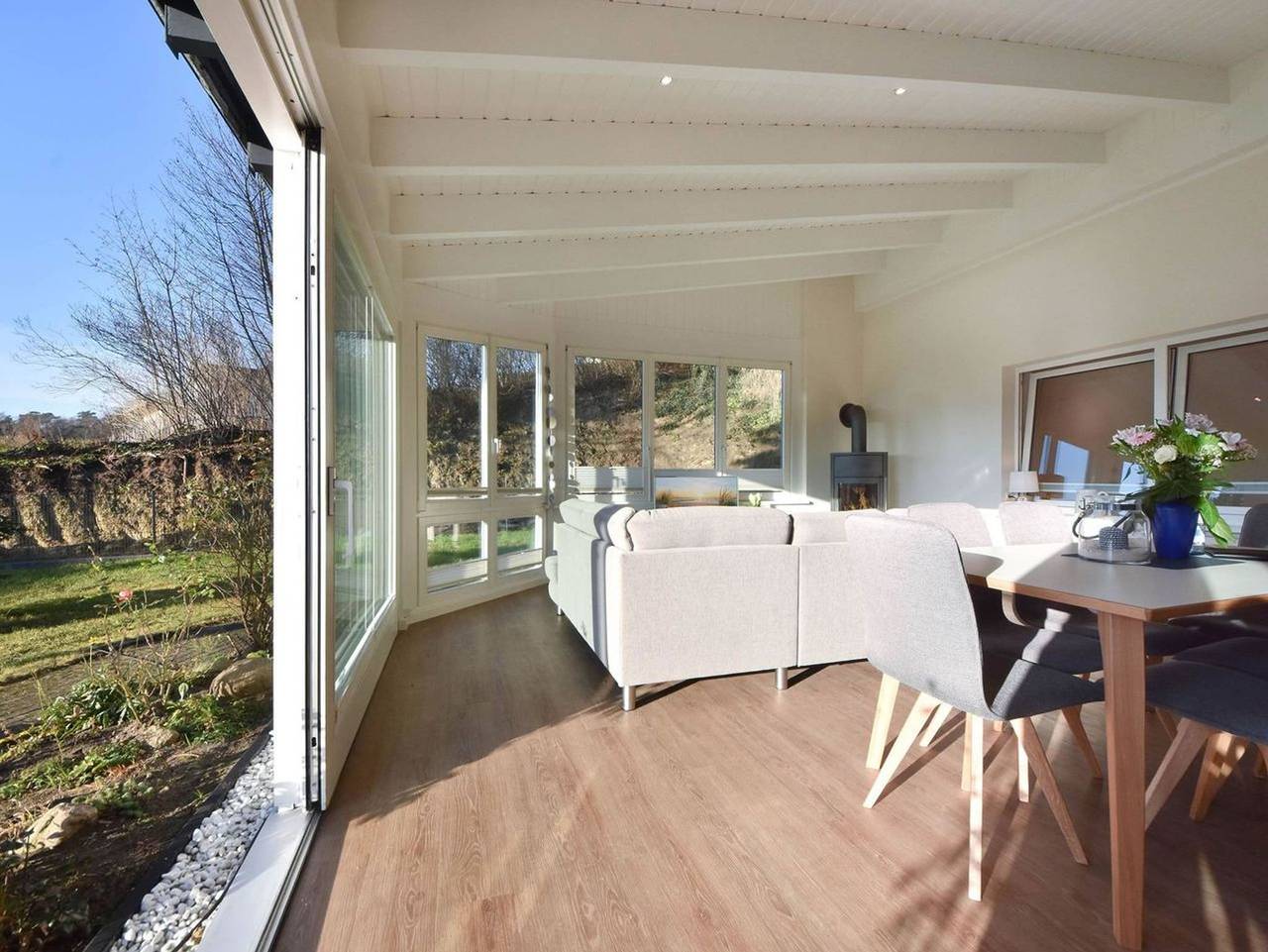 Ferienhaus Wiesenblick - Ferienhaus Wiesenblick - mit großen Garten und zwei Wohneinheiten in Drei Kaiserbäder, Heringsdorf